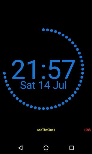 Studio Clock Live Wallpaper screenshot 1