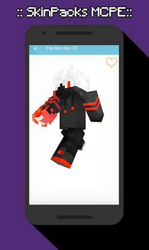 SkinPacks freefire for Minecraft screenshot 2