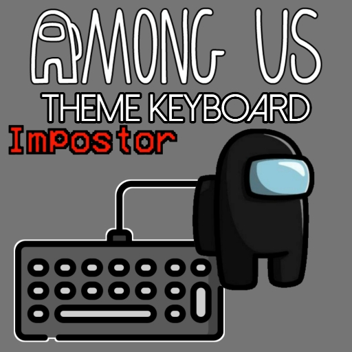 Among us theme keyboard icon