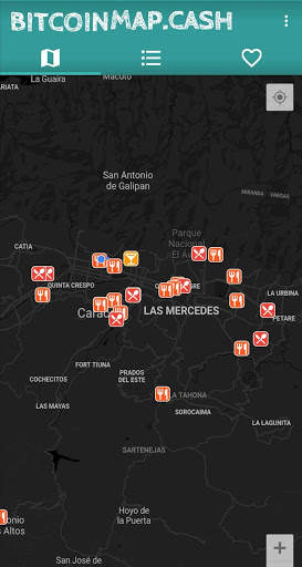 Local Bitcoin Map (bmap.cash) स्क्रीनशॉट 1