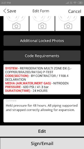 Pressure Test App screenshot 5