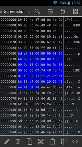 HEX Editor screenshot 1