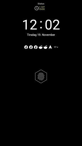 Darcle - KLWP Pro Theme screenshot 5