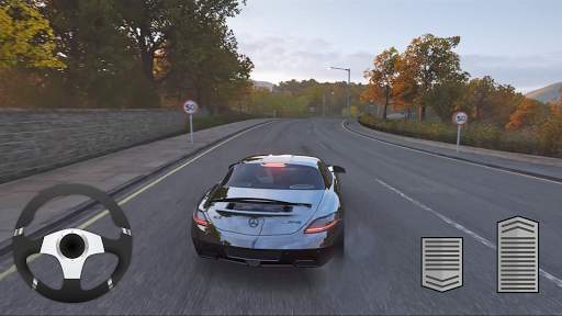Mercedes Benz SLS AMG City Driving Simulator screenshot 3