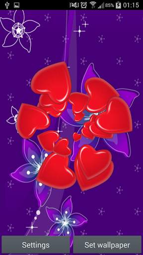 Love Heart Live Wallpaper screenshot 2