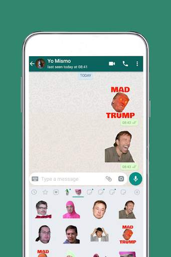 Free Wants Messenger Stickers New screenshot 2