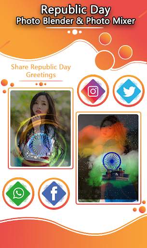 Republic Day Photo Blender - Photo Mixer screenshot 5
