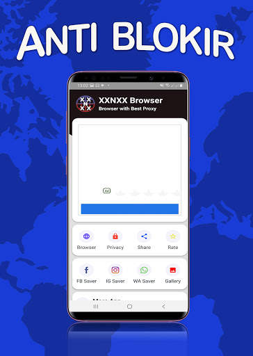 XXNXX Browser Anti Blokir VPN Browser screenshot 3