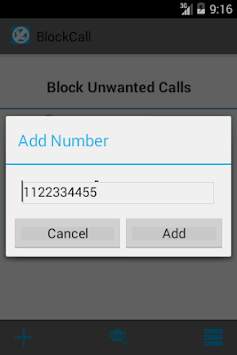 BlockCall screenshot 2