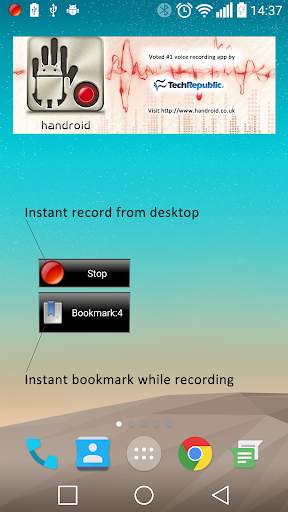 Dictomate -  MP3OGG Voice Recorder - Free screenshot 5