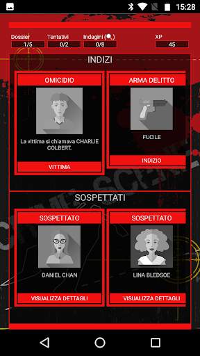 CrimeBot: detective e indagini screenshot 1