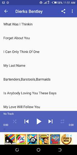 Dierks Bentley Songs screenshot 6