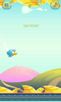 Blue Flappy Bird screenshot 1