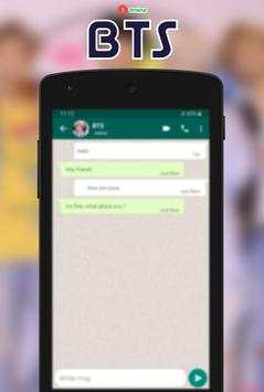 Chat Talk With BTS 4 تصوير الشاشة