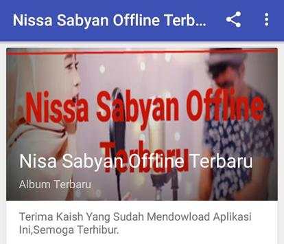 Nissa Sabyan Offline Terbaru screenshot 1