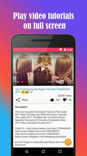 Hairstyles Video Tutorials screenshot 5