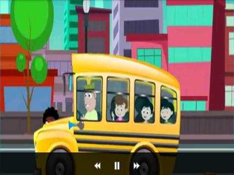 wheels on the bus go Nursery Rhymes Kids videos screenshot 4