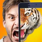Animal Editor - Add animal head and face on photo logo