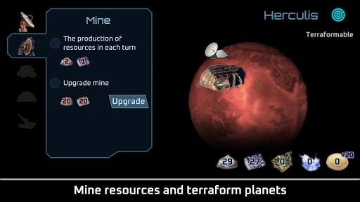 Exoplanet Settlers - Space Strategy screenshot 1