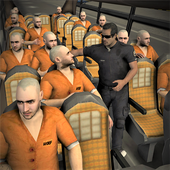 Police Airplane Transporter 3D icon