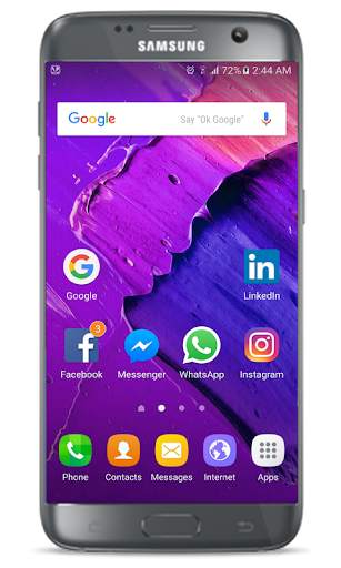 Launcher Note 7 (Galaxy) screenshot 1