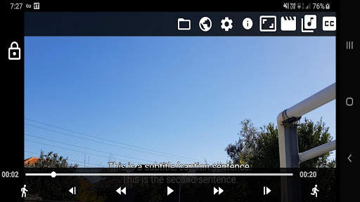 Precise Frame Seek Volume Video Player Free screenshot 1