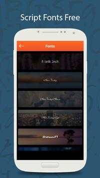 50 Script Fonts Free screenshot 4