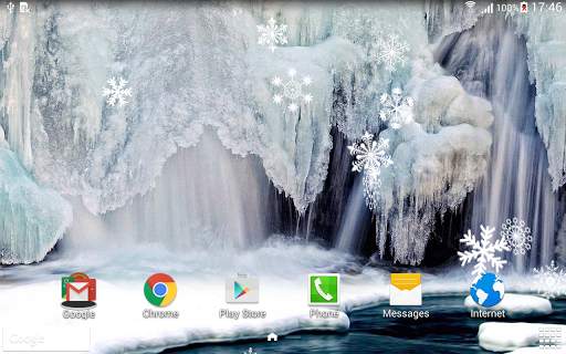 Winter Waterfalls Wallpaper screenshot 7