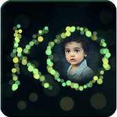 Bokeh Text Photo Frames icon