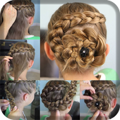 Girls Hairstyle Step by Step icon