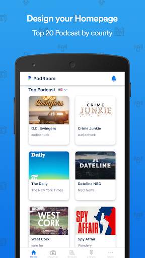 PodRoom:  Podcast community & Social Network App screenshot 2