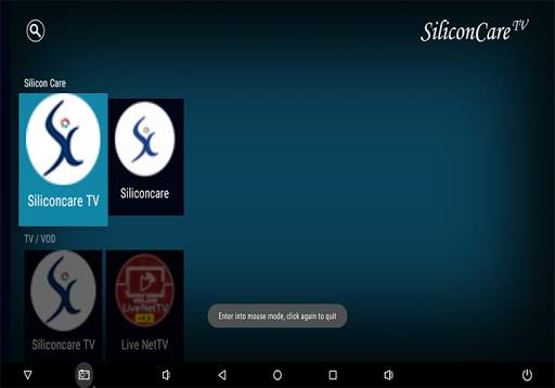 Silicon Care Tv Launcher screenshot 2