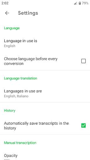Transcriber for WhatsApp screenshot 4