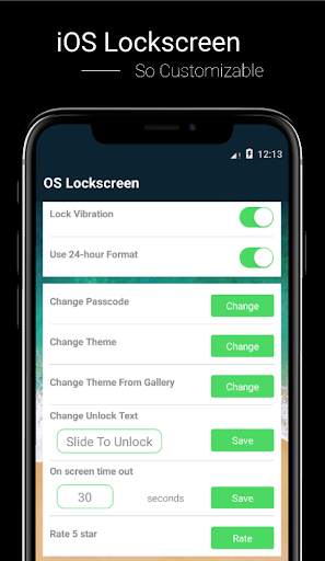 OS 11 Lockscreen screenshot 3