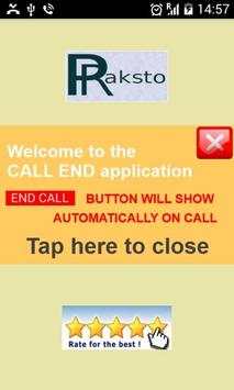 Hang up END CALL screenshot 3
