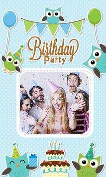 Happy Birthday Frame: Cards Photo Editor Maker App screenshot 3