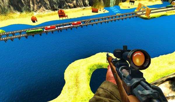 Train Sniper Shooting Enemy Strike screenshot 3