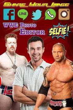 Selfie with WWE Superstars & WWE Photo Editor screenshot 4