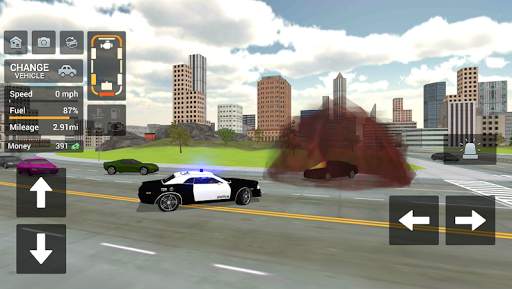 City Police Car Driving Chase screenshot 6