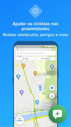 Bikemap - Mapa de Ciclismo e Navegação GPS screenshot 8