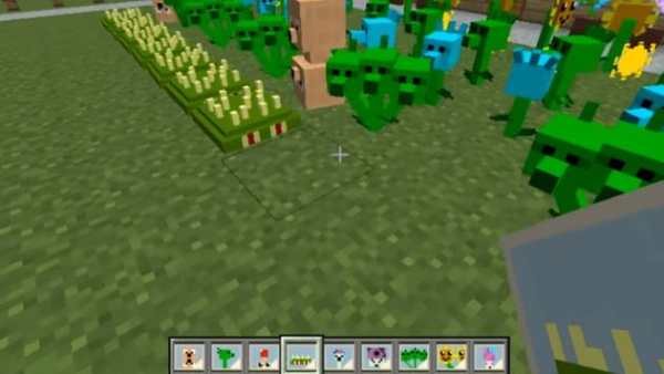Plant Mod zombies minecraft Pe screenshot 2