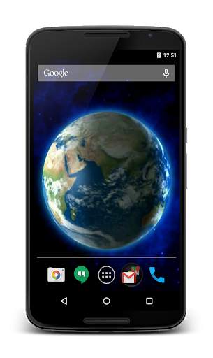 Earth Live Wallpaper screenshot 4