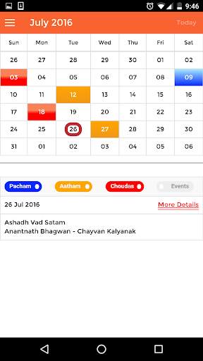Jain Tithi screenshot 2