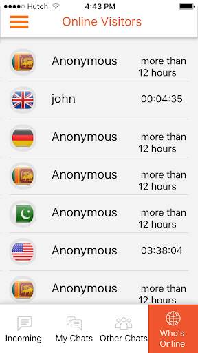 Live Chat screenshot 2