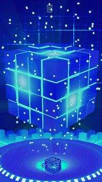 3D Sparkle Neon Cube Theme screenshot 6