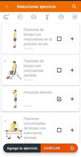 Entrenamiento con mancuernas screenshot 9