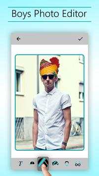 Boys Photo Editor 3 تصوير الشاشة
