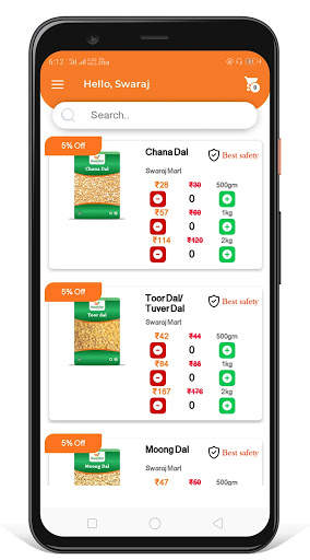 Swaraj Mart - Online Grocery Shopping App screenshot 7