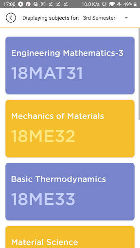 The Mechanical App~Mechanical Engineering VTU CBCS screenshot 2