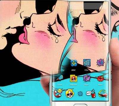 Valentine Kiss Theme screenshot 5